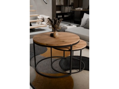 Холна маса FD-2PCNTCTS (бор/черно)